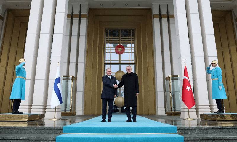 ترکیہ نے فن لینڈ کی نیٹو میں شمولیت کی توثیق کر دی