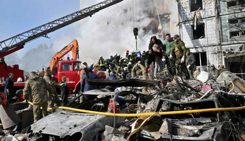روس کی یوکرین کے شہروں پر فضائی کارروائی، 26 افراد ہلاک