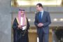 سعودی وزیرخارجہ دمشق پہنچ گئے، شامی صدر بشار الاسد سے ملاقات کی