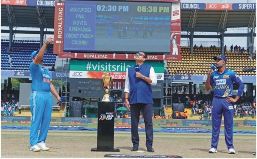 ایشیا کپ فائنل: بھارت کے خلاف سری لنکا کا ٹاس جیت کر بیٹنگ کا فیصلہ