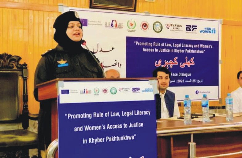 Promoting Rule of Law and Women's Access to Justice: Community Face-to-Face Dialogue Session in Mardan