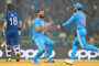 ورلڈ کپ میں بھارت کی لگاتار چھٹی فتح، دفاعی چیمپیئن انگلینڈ سیمی فائنل کی دوڑ سے باہر