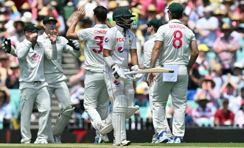 Pak-Australia final test, Pakistani team scored 313 all out in the first innings