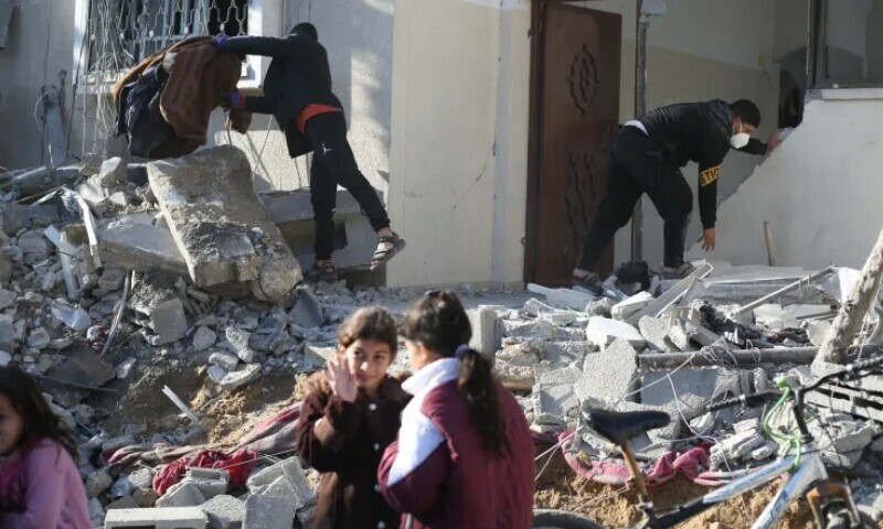اسرائیل کے جنگی طیاروں کی رفح اور خان یونس پر شدید بمباری، 25 فلسطینی شہید