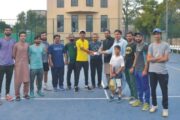 Int’l tennis player Hamza award Rs. 10,000 cash incentive for his outstanding performance